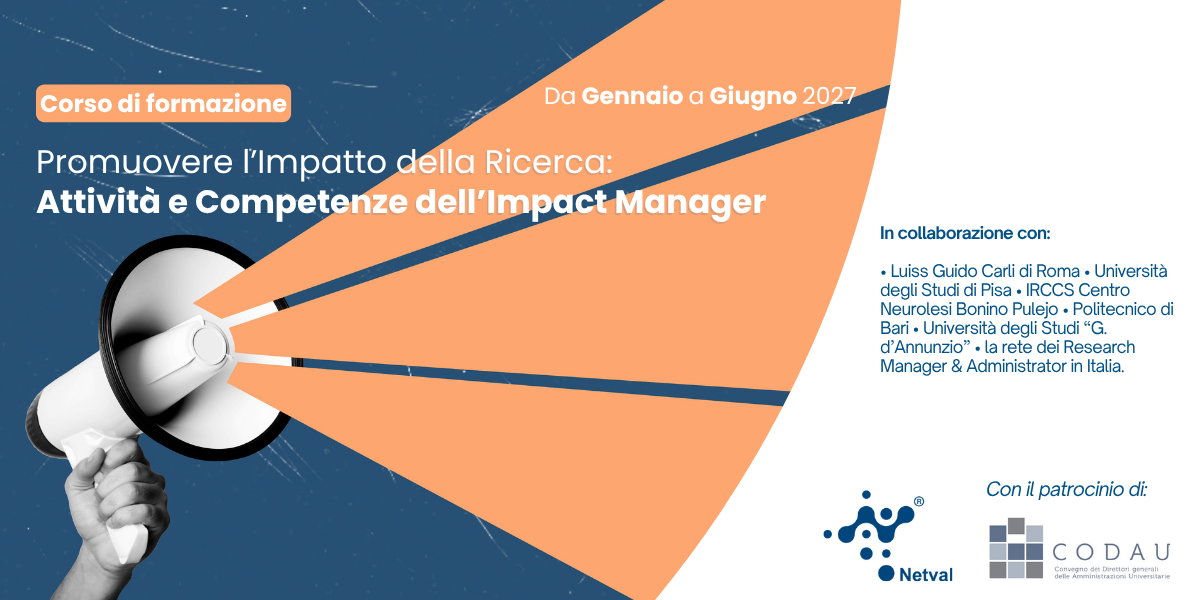Promuovere l'impatto della ricerca: Attività e competenze dell'Impact Manager