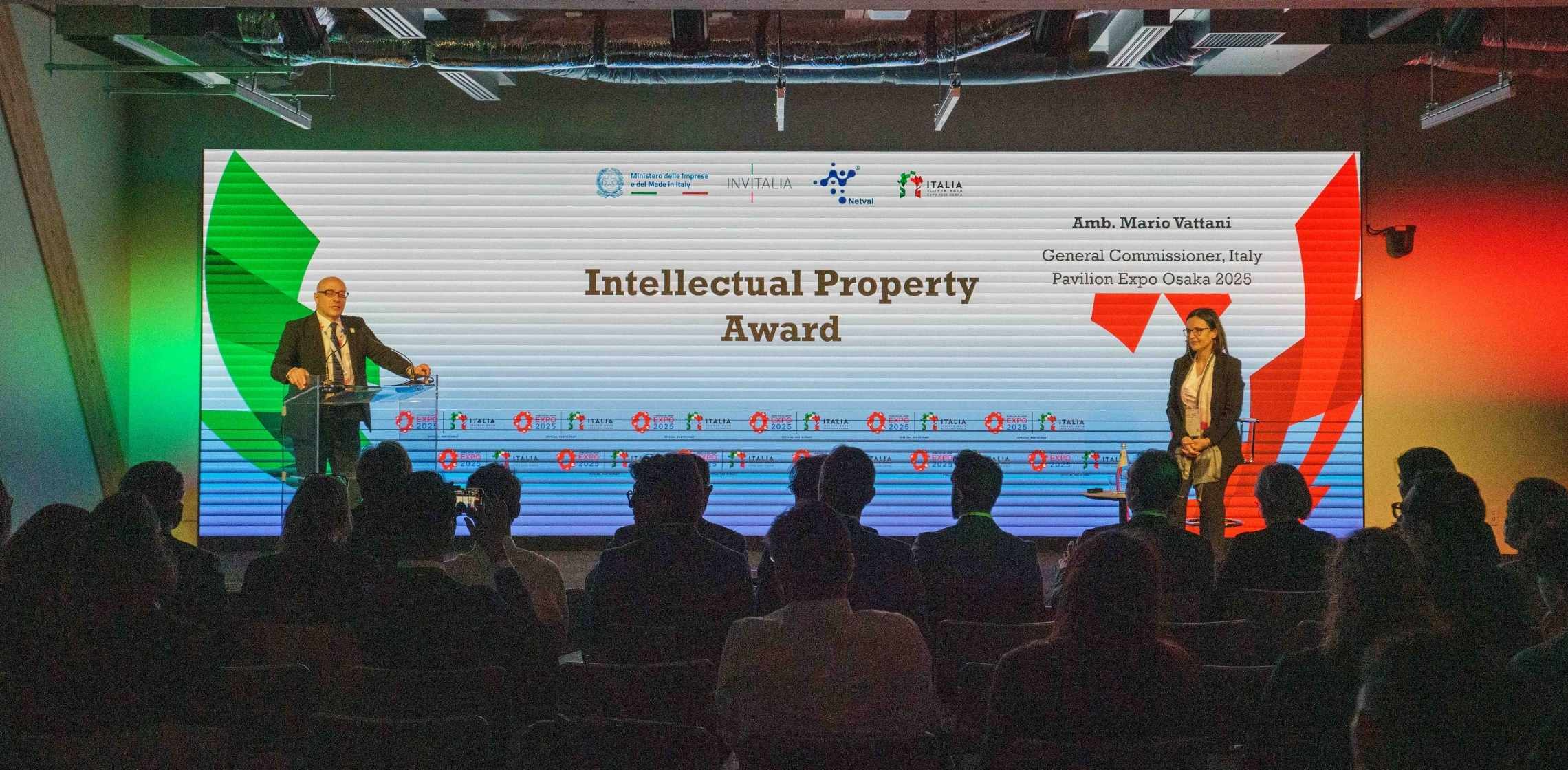 Netval protagonista ad Expo Osaka 2025 per l'apertura della mostra “L’Italia dei Brevetti” 
