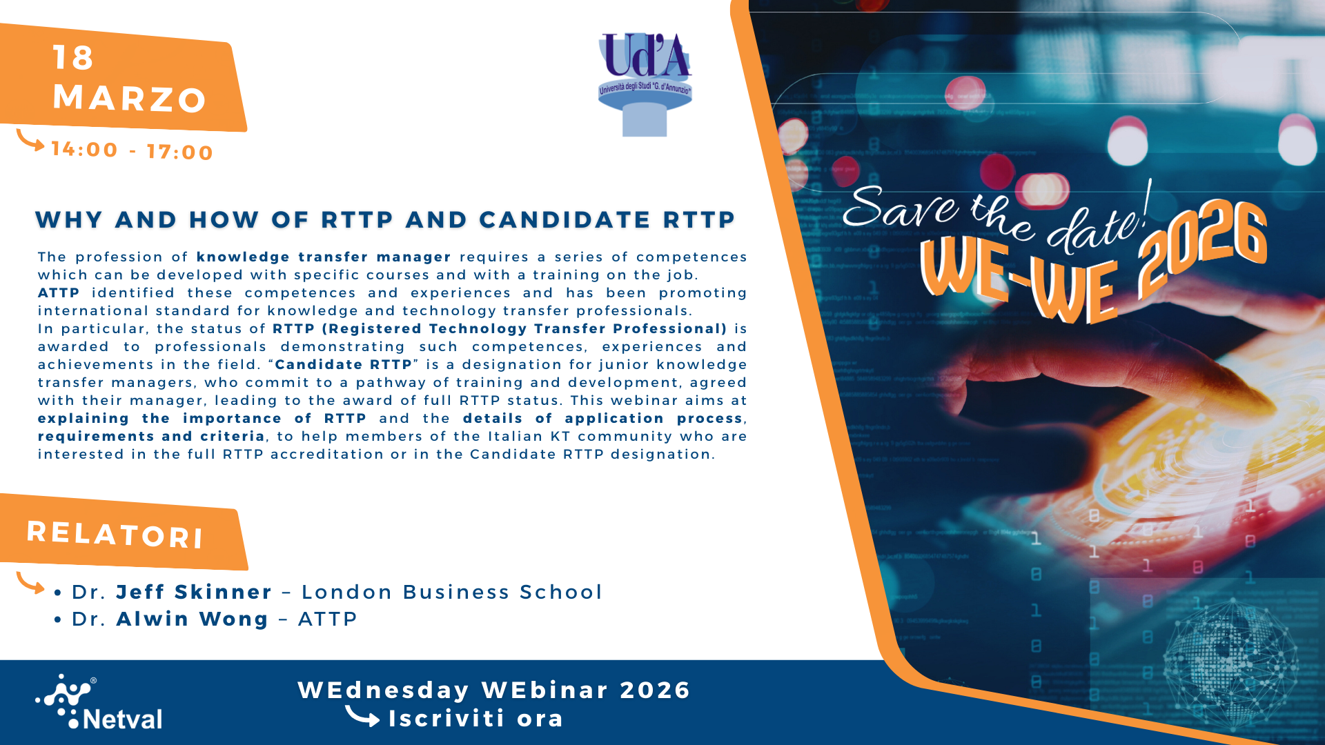 WE-WE 2026: Why and How of RTTP and Candidate RTTP