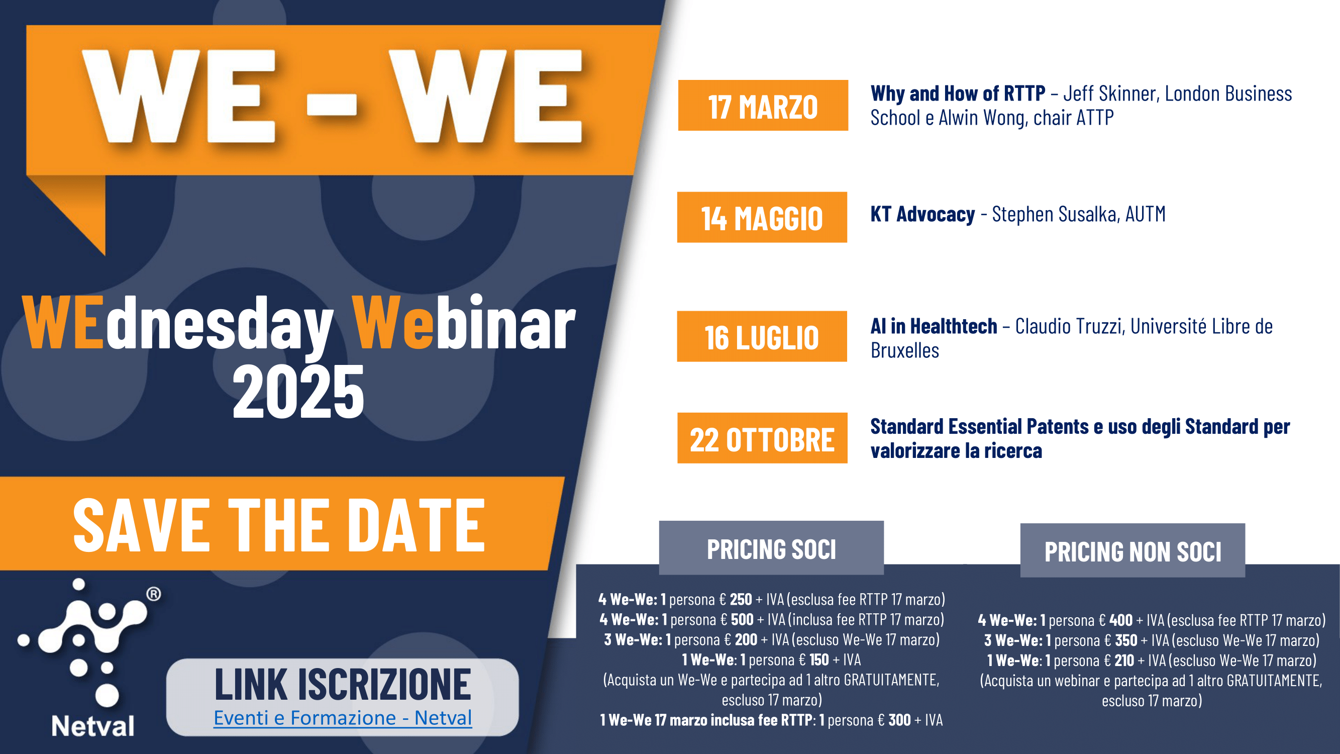 WE-WE - Standard Essential Patents e uso degli Standard per valorizzare la ricerca