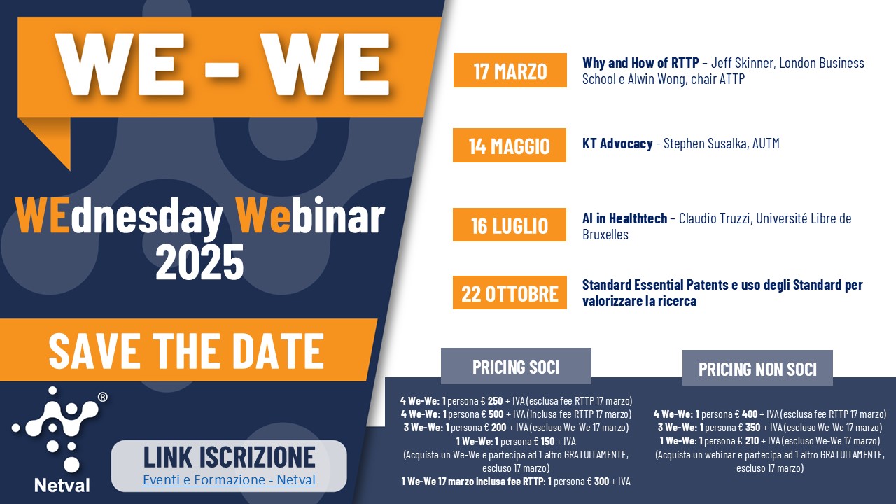 Aperte le iscrizioni ai WEdnesday WEbinar 2025